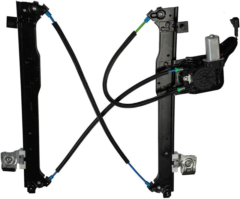 LAFORMO 741-579 Rear Passenger Side Power Window Regulator with Motor Assembly Compatible with Silverado/Suburban/Avalanche 1500 2500 3500 00-06 Cadillac Escalade 02-06 GMC Yukon XL/Sierra - Image 4