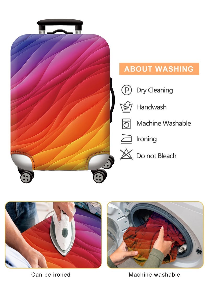 URbazaar Elastic Travel Luggage Cover Travel Suitcase Protective Cover for Trunk Case Apply to luggage Suitcase Cover - Image 3