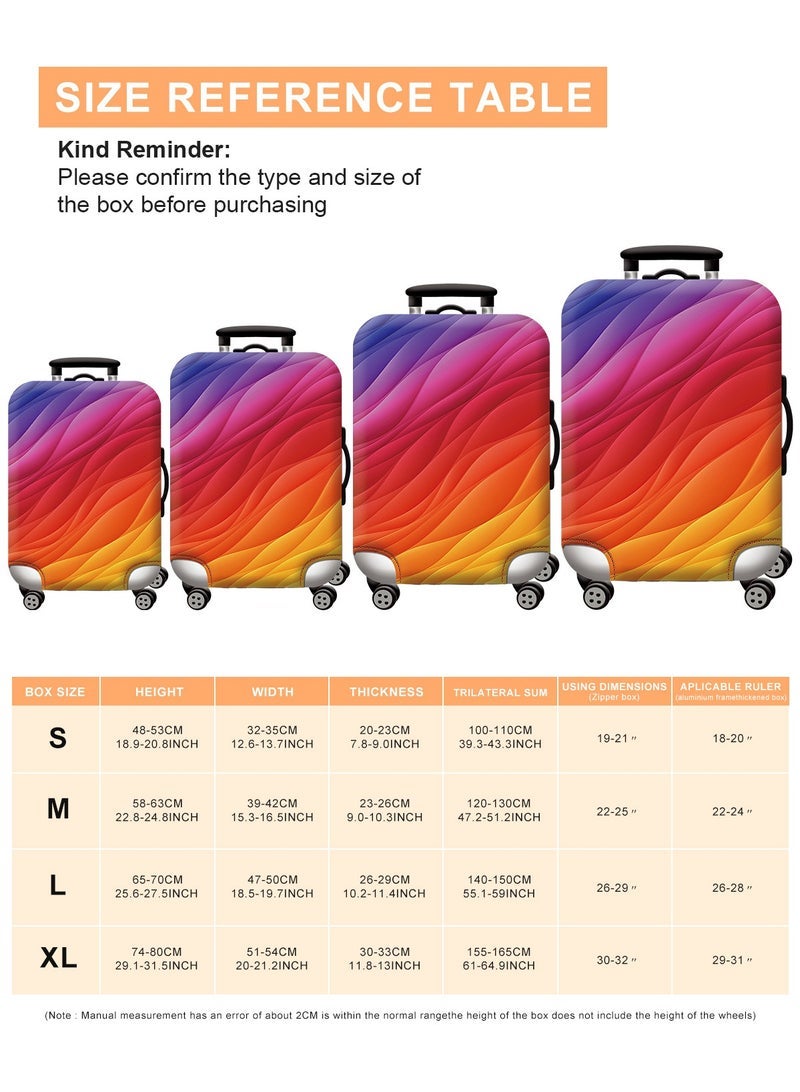 URbazaar Elastic Travel Luggage Cover Travel Suitcase Protective Cover for Trunk Case Apply to luggage Suitcase Cover - Image 4