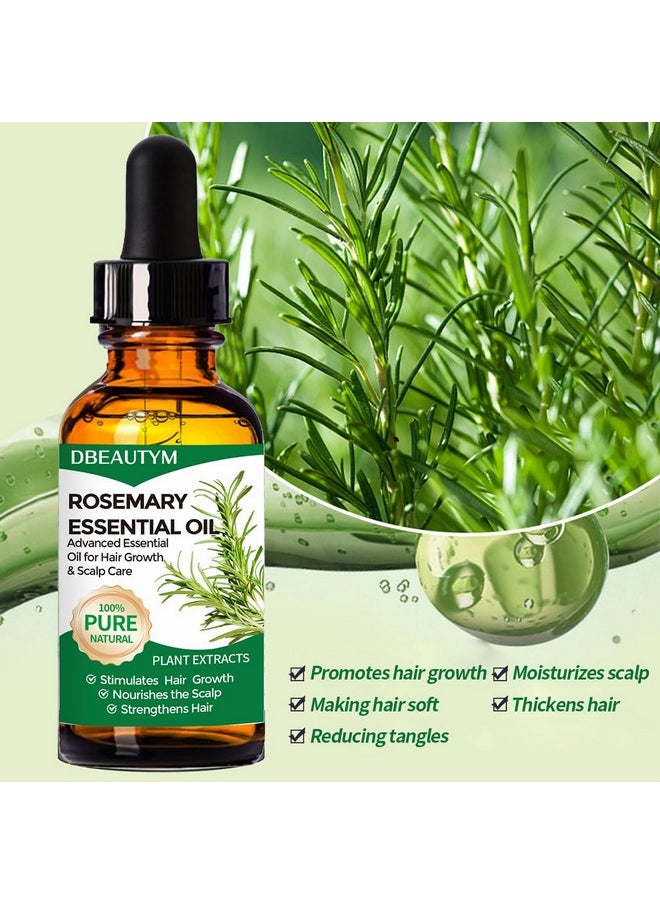 DBEAUTYM Rosemary Oil for Hair Growth,Rosemary Essential Oils,Natural Rosemary Oil for Hair Loss Treatment,Stimulates Hair GrowthCollagen Hair Treatment Hair Mask,Natural Deep Conditioner Hydrating Hair Mask  - Image 3