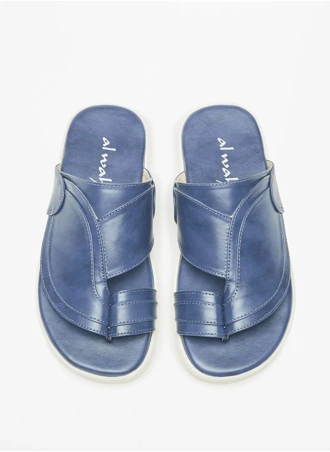 الواحة Boys Solid Slip-On Arabic Sandals