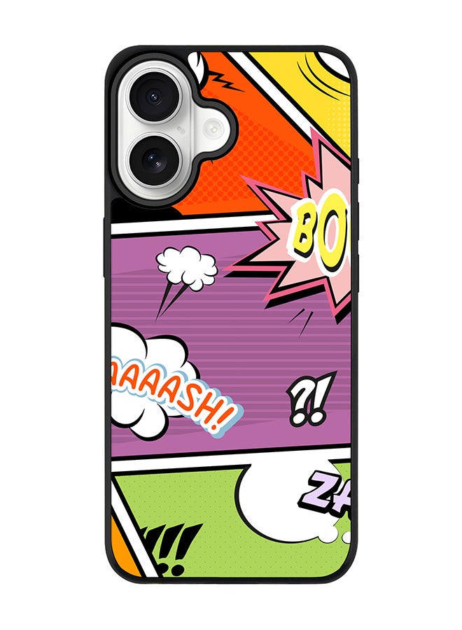 Stylizedd iPhone 17 Case, [Compatible with MagSafe] Slim Magnetic cover Phone Case iPhone 17 -Comic Strip - Image 1