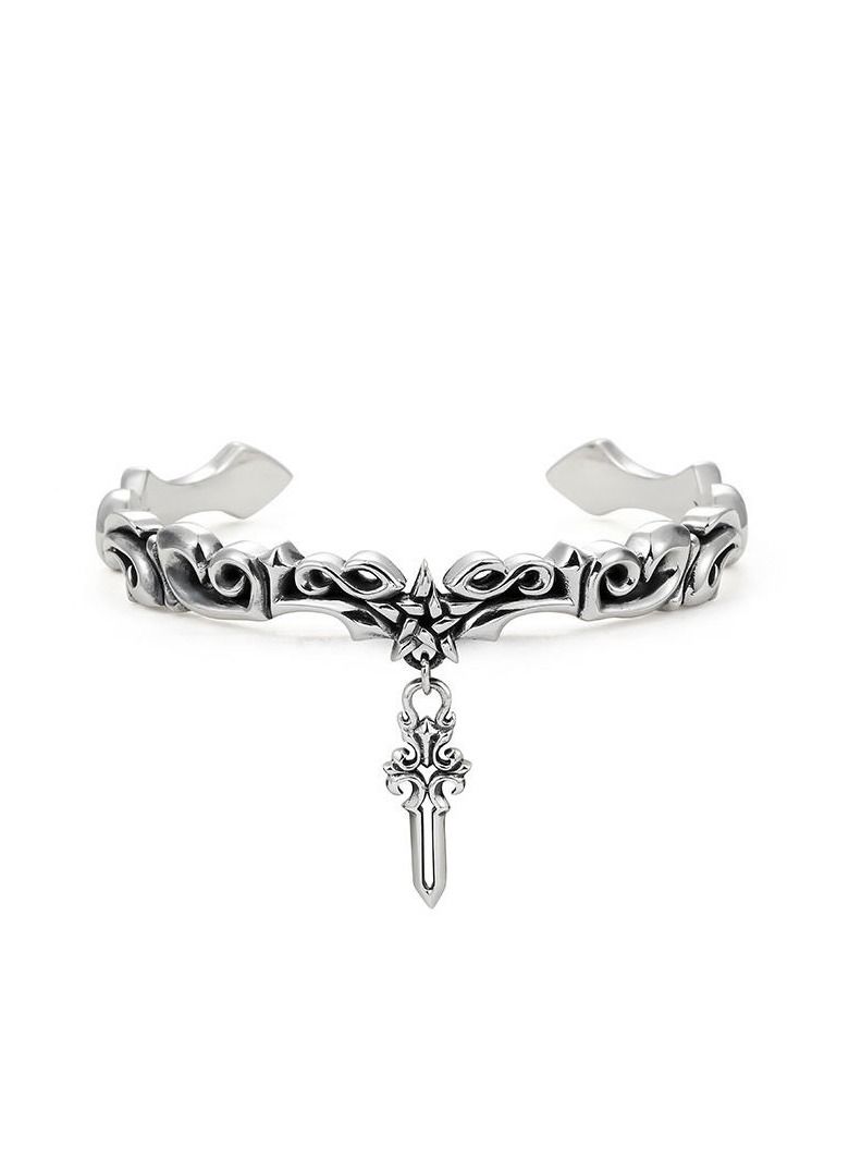 Retro S925 Silver Bracelet  - Image 1