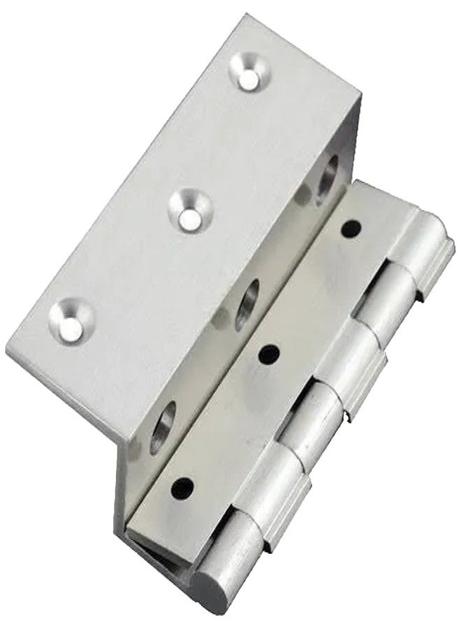 RiseOm L Hinges of Brass Used in Cabinet Doors (Pack of 3, 3" x 1/2" x 12mm - Lock) - Image 2