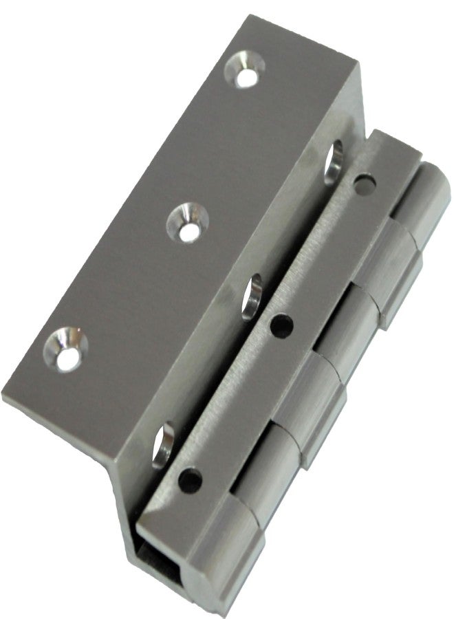 RiseOm L Hinges of Brass Used in Cabinet Doors (Pack of 3, 3" x 1/2" x 12mm - Lock) - Image 1