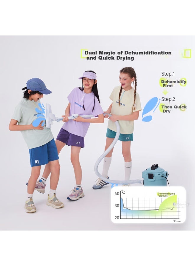 Onmygame Quick Dry Short Sleeve Kids Sun Protection T-shirt Light Mist Purple 140 - Image 2