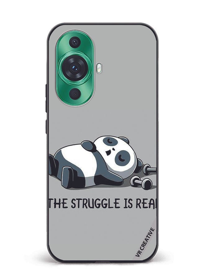 VR CREATIVE Protective Case Cover For Huawei nova 11 Struggle Is Real Design Multicolour - Image 1