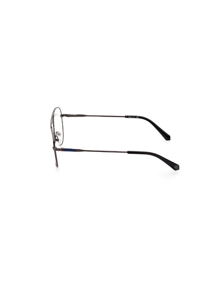 GANT Ga3274 Pilot Metal Frames For Unisex Size 57, Shiny Dark Ruthenium - Image 2