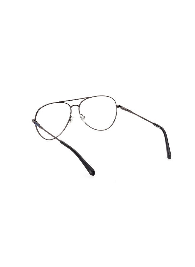 GANT Ga3274 Pilot Metal Frames For Unisex Size 57, Shiny Dark Ruthenium - Image 3