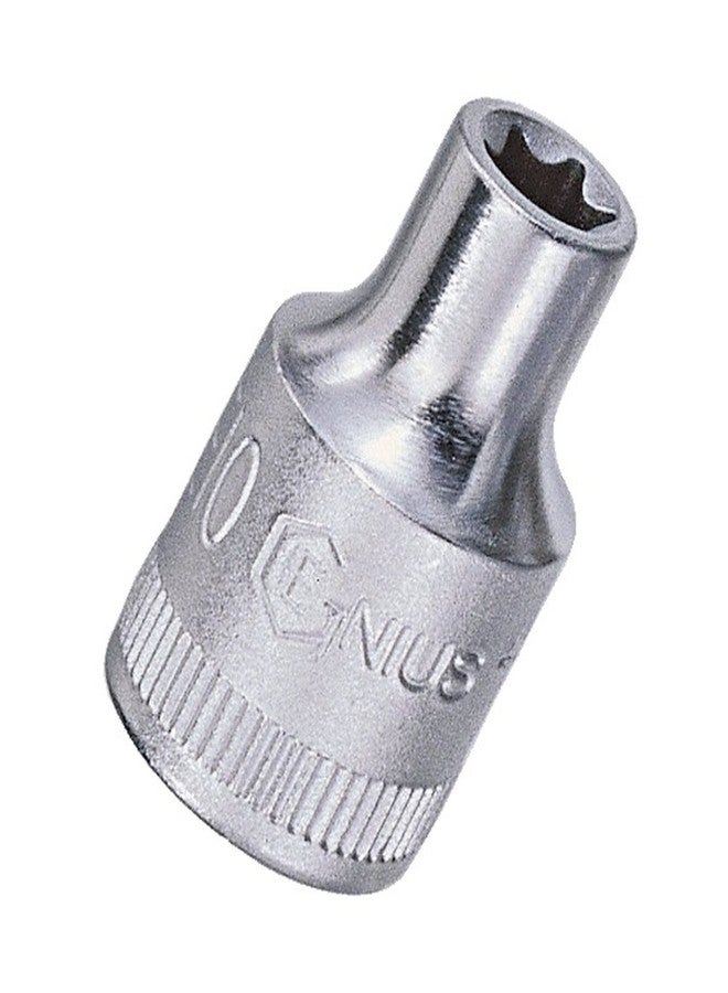 أدوات جينيوس 353511 3/8 بوصة Dr. E-11 E-Star Hand Socket