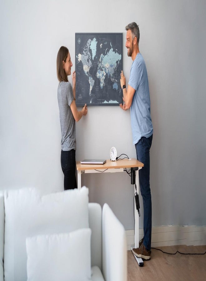 Pin Adventure map World Map Poster with Pins for Travel Tracking | Laminated Push Pin Travel Map Poster for travel tracking (40 x 30) - Image 4