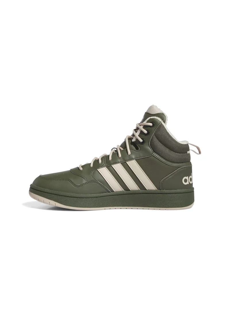 Adidas adidas HOOPS 3.0 MID WTR Green Originals Unisex Shoes