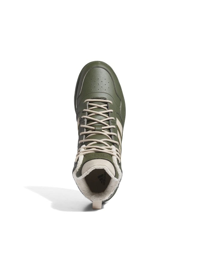 adidas Originals adidas HOOPS 3.0 MID WTR Green Originals Unisex Shoes  - Image 4