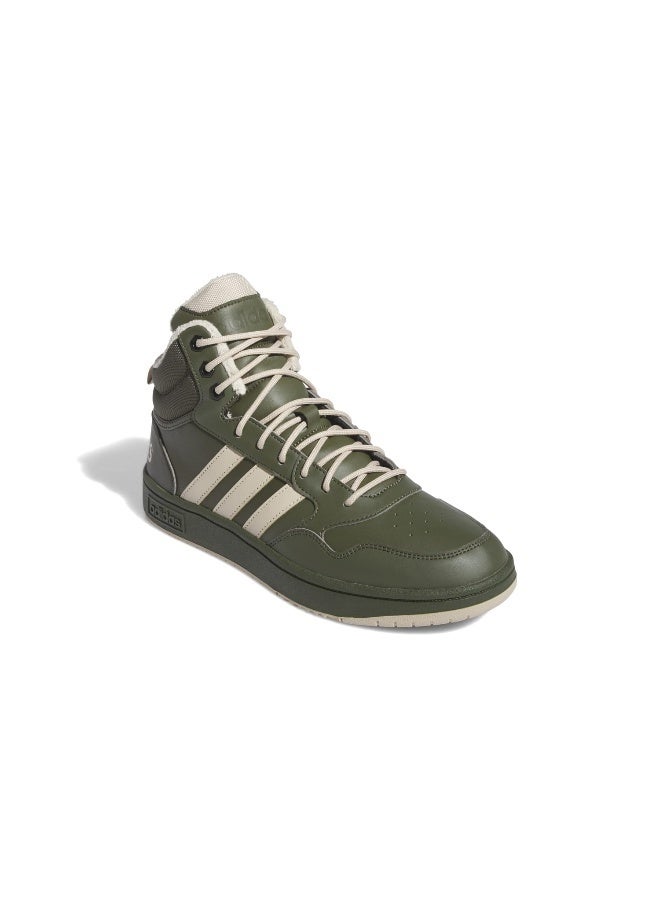 adidas Originals adidas HOOPS 3.0 MID WTR Green Originals Unisex Shoes  - Image 3