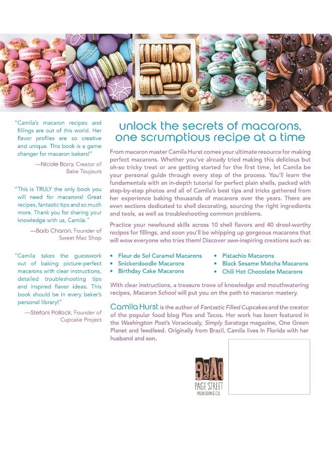 Macaron School: Mastering the World’s Most Perfect Cookie with 50 Delicious Recipes  - Image 2