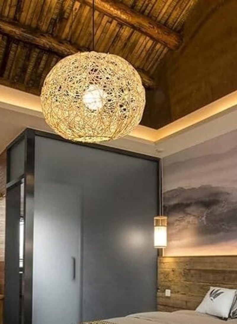 HIGH STAR Modern Bamboo Hanging Chandelier in Antique Chinese Style - Image 1