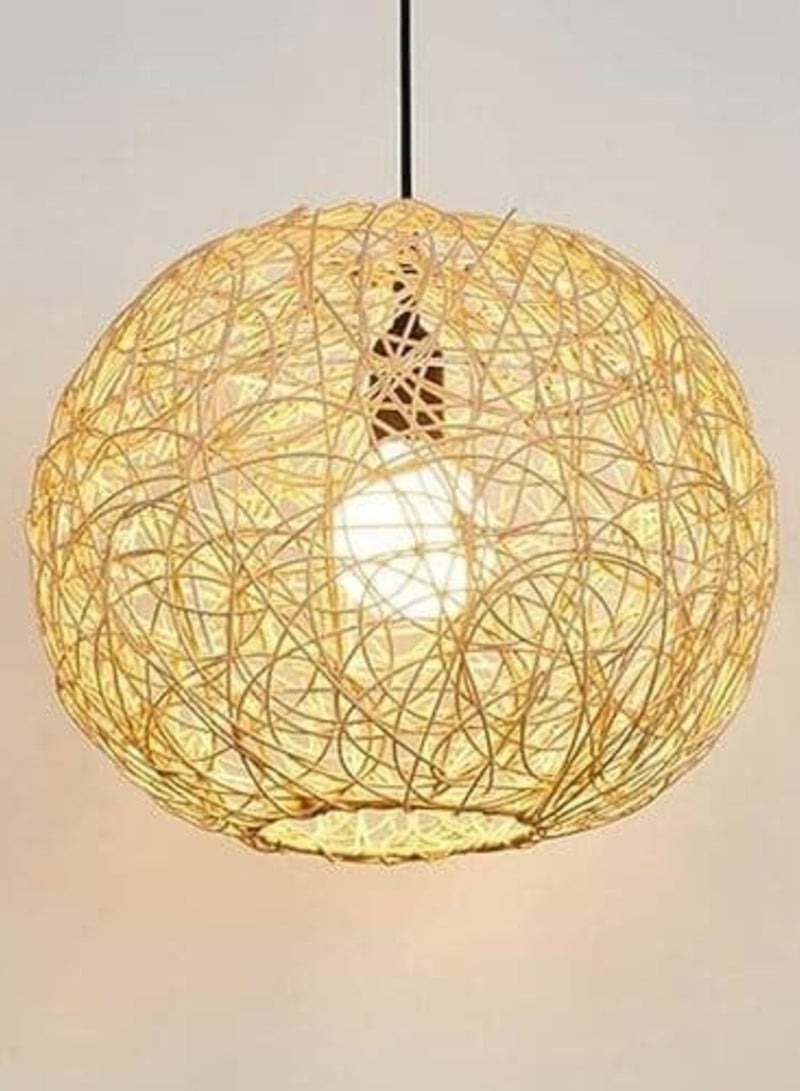 HIGH STAR Modern Bamboo Hanging Chandelier in Antique Chinese Style - Image 2