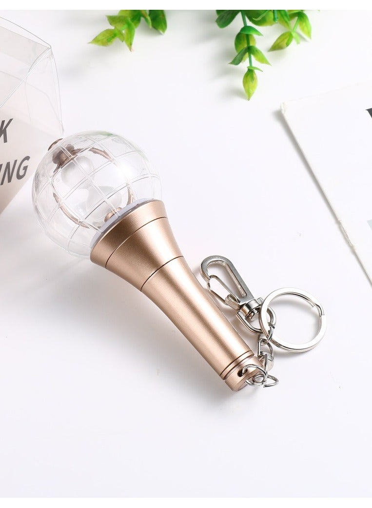 NIBEMINENT Kpop ATEEZ Glowstick Light Keychain البسيطة عصا ضوء قلادة - Image 1