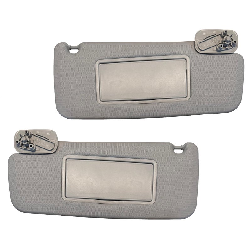 Sun Visor for Chevy Silverado GMC Sierra Pair Both Sides Gray 20152019