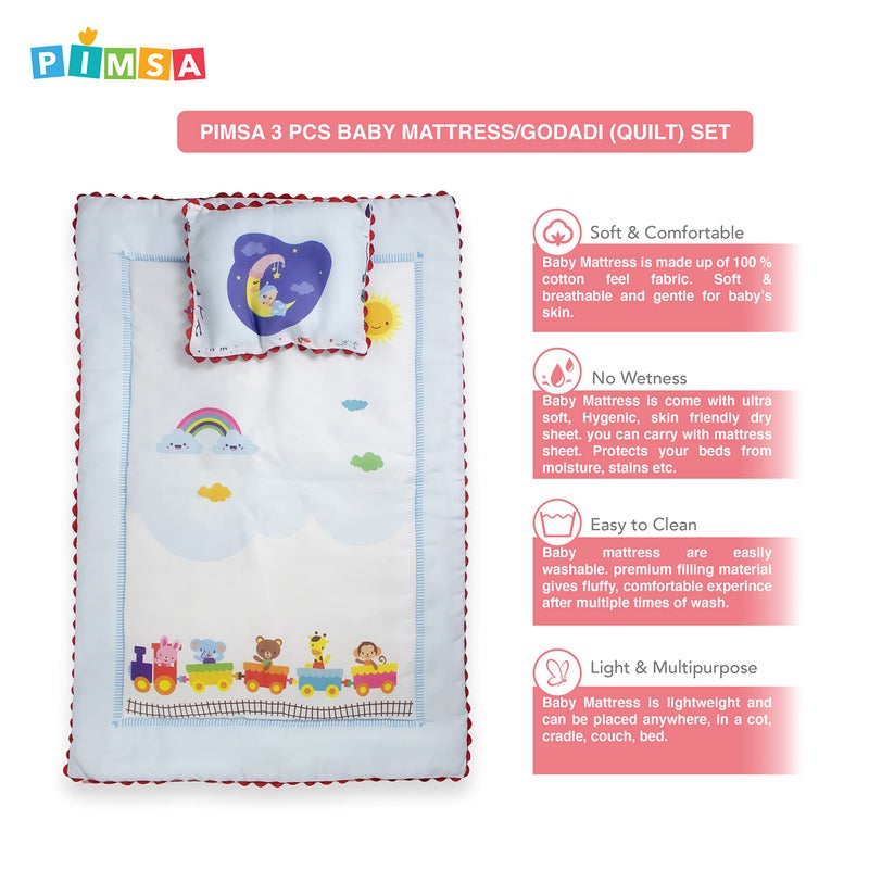 PIMSA Baby Quilt Godadi for Toddlers with Dry-Sheet Animal Print - Image 4