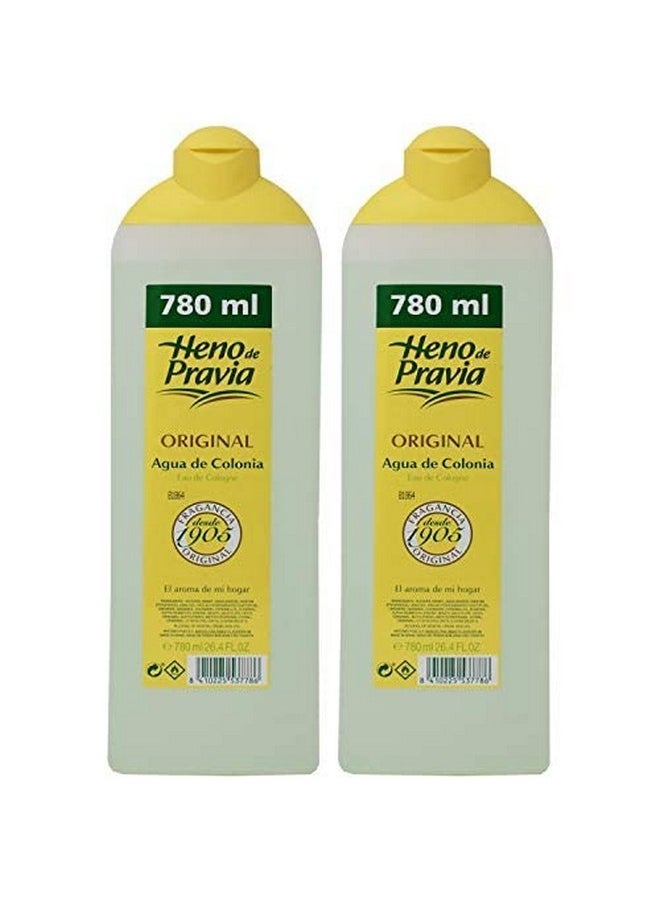 Heno de Pravia - Original Agua De Colonia 26.4 Fl Oz (Pack Of 2) - Image 1