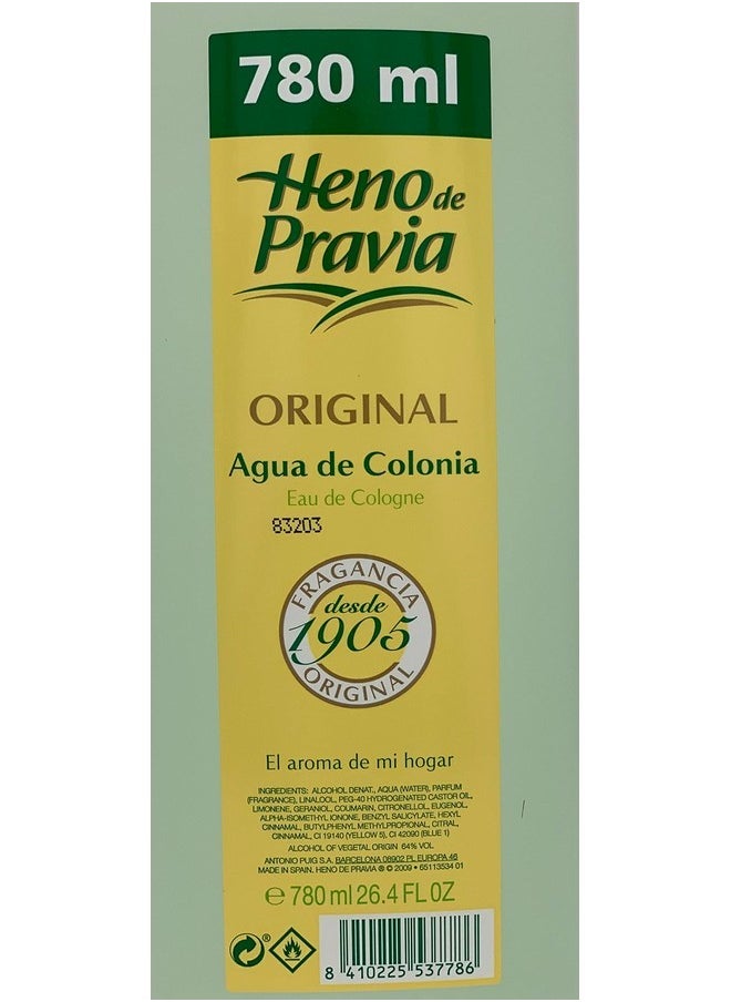 Heno de Pravia - Original Agua De Colonia 26.4 Fl Oz (Pack Of 2) - Image 1