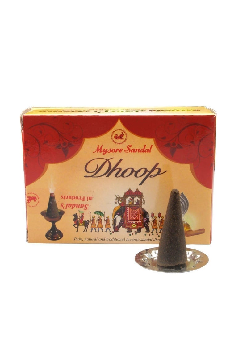 Mysore Sandal - Mysore Sandal Dhoop - 20 Pieces (Pack Of 12 Box) - Image 1