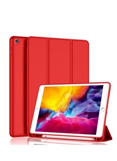 New Smart Case with Pencil Holder for iPad Mini 1/2/3/4/5 – Tri-Fold Smart Case with Soft TPU Back, Auto Wake/Sleep, Dustproof & Anti-Fingerprint, Dual Angle Viewing Stand