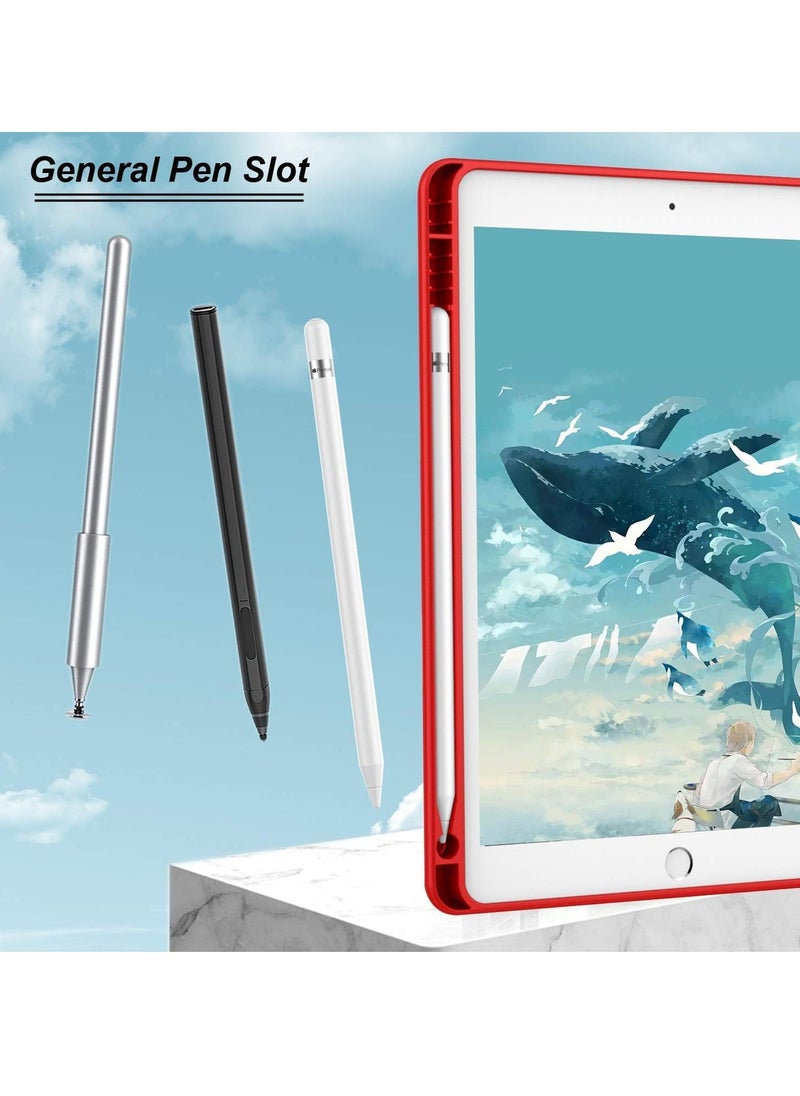 JAJEEK - New Smart Case with Pencil Holder for iPad Mini 1/2/3/4/5 – Tri-Fold Smart Case with Soft TPU Back, Auto Wake/Sleep, Dustproof & Anti-Fingerprint, Dual Angle Viewing Stand - Image 1