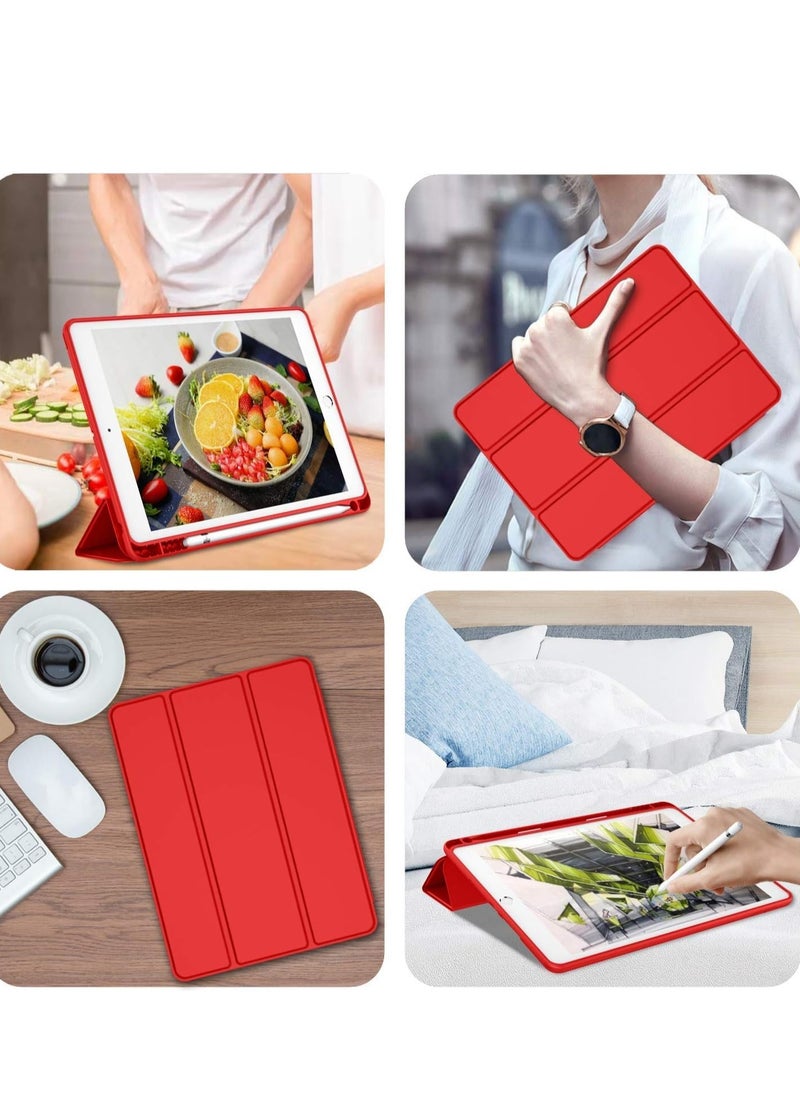 JAJEEK - New Smart Case with Pencil Holder for iPad Mini 1/2/3/4/5 – Tri-Fold Smart Case with Soft TPU Back, Auto Wake/Sleep, Dustproof & Anti-Fingerprint, Dual Angle Viewing Stand - Image 1
