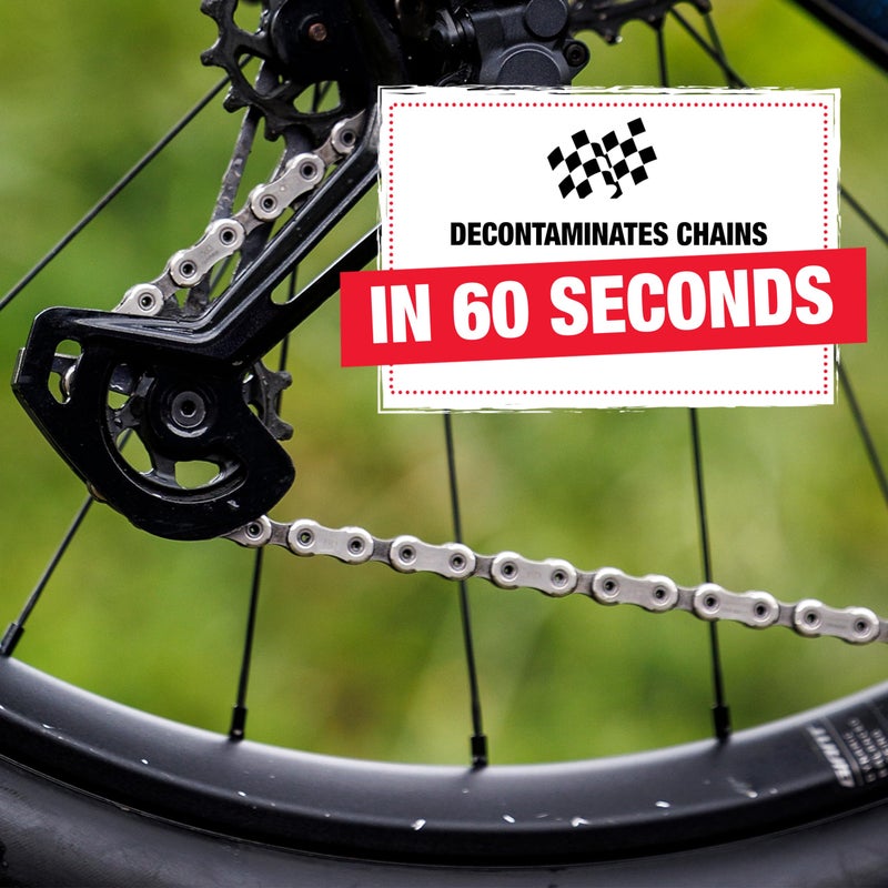 Finish Line Shop Quality Bicycle Chain Cleaner Kit â€“ Deep Scrubbing Chain Cleaner, EcoTech Degreaser and Dry Lubricant for Efficient, Clean and Smooth Drivetrain Performance - Image 4