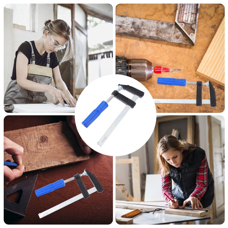4Pcs Woodworking Fixing Clamps Woodworking Fixing Tools Wood Fixing Clips (Assorted Color) - Image 3