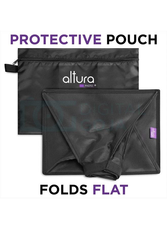 Altura Photo - (3 Pack) Flash Diffuser Light Softbox by Altura Photo (Universal, Collapsible with Storage Pouch) for Canon, Yongnuo and Nikon Speedlight - Image 1