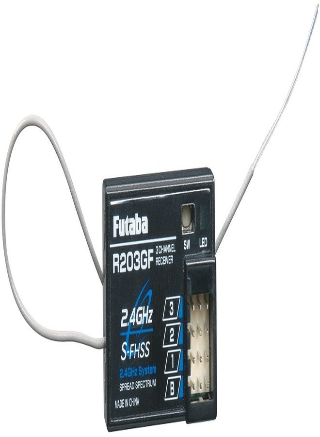 جهاز استقبال Futaba R203GF ثلاثي القنوات بتقنية S-FHSS (Rx)