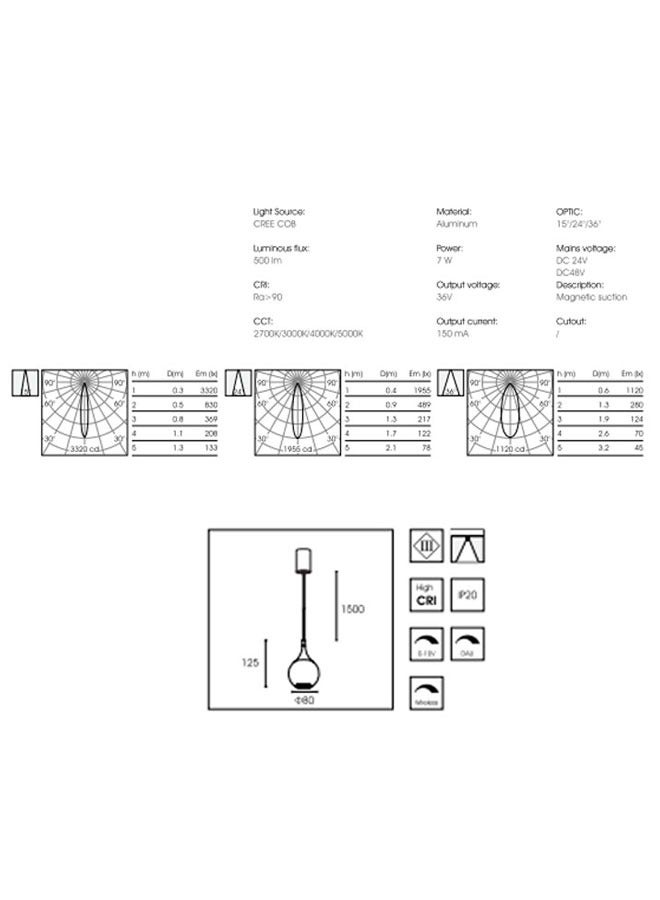 ٍSiera Light Small single lighting used beside the bed or corner of the house warm light 5 watt PA7902 - Image 3