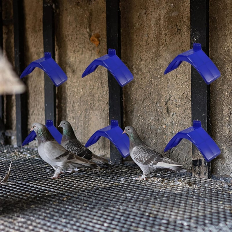 Coloch 20 Pcs Dove Rest Stand, Lightweight Pigeon Perches Plastic Birds Roost Holder, Pigeons Dwelling Frame Birdcage Accessories for Parrots and Other Birds - Image 5