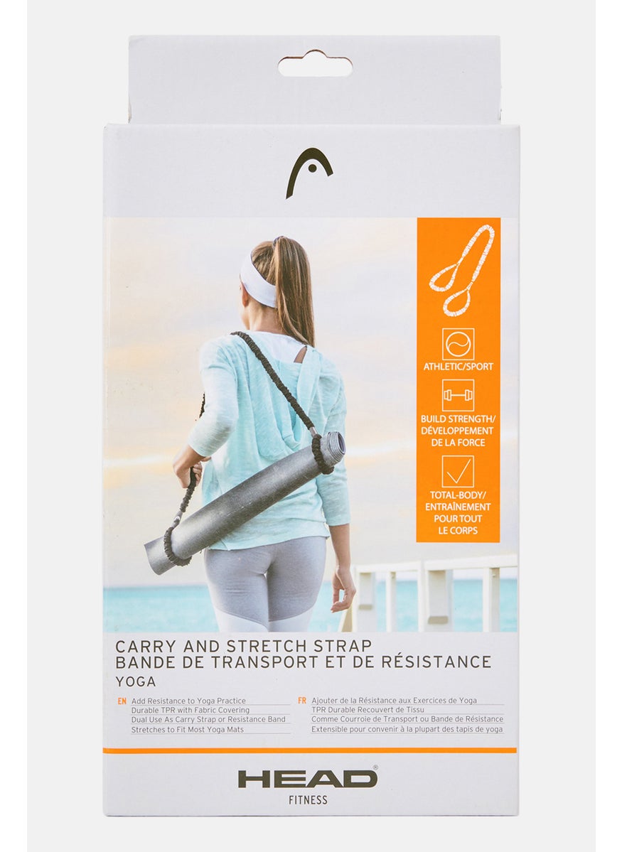 HEAD Carry And Stretch Strap Band, Black  - Image 1