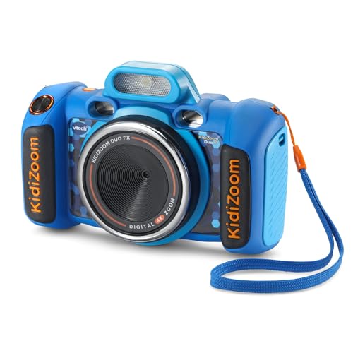 VTech KidiZoom Duo Camera FX Kids Digital Dual Cameras, Blue - Image 2