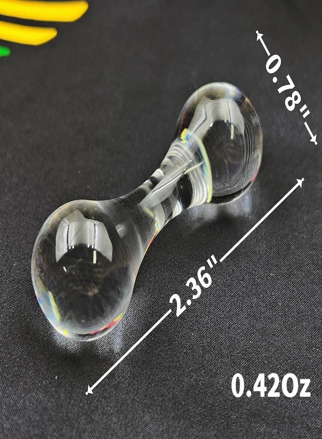 LXQQFUN Knucklebone Clear Bone Toys, Polycarbonate Material Skill Toys, EDC Office Desktop Leisure Fidget Toys - Image 2