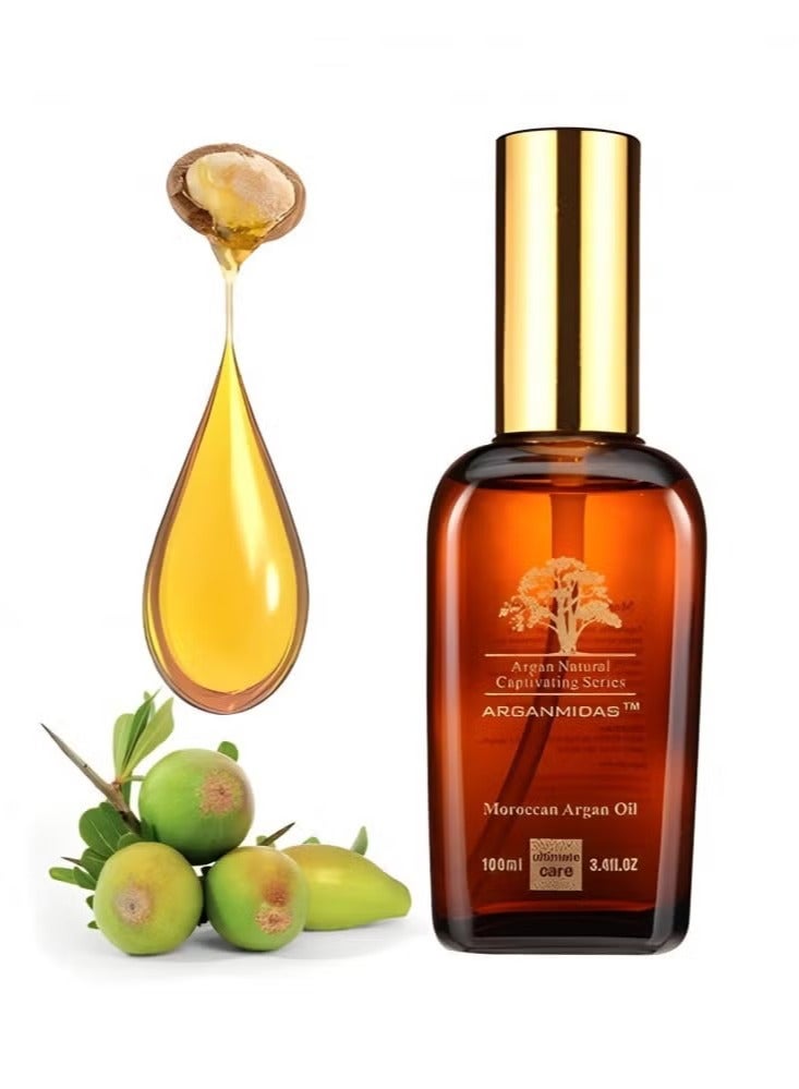 Arganmidas Moroccan Argan Oil for Hair by Arganmidas 100 ml - Image 2