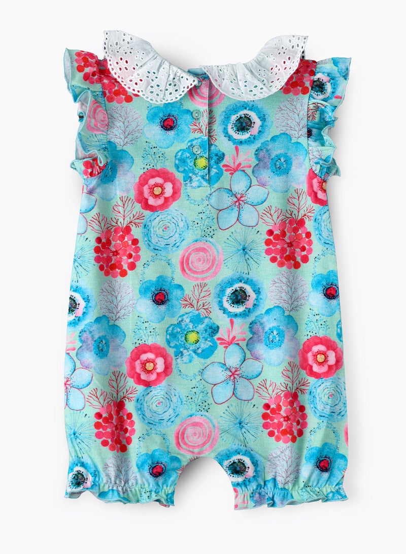 Jelliene Aop knit playsuit - Image 2