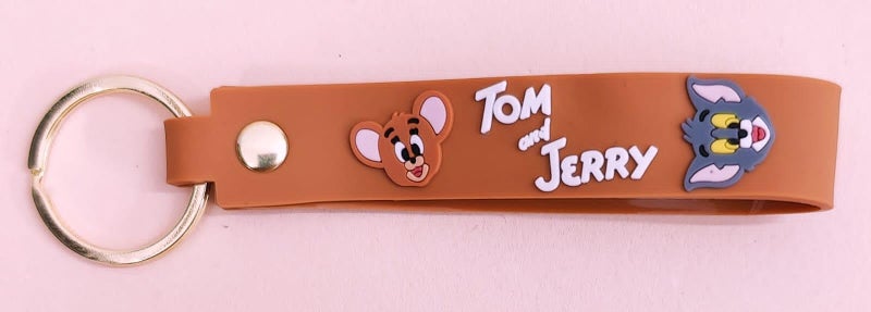 Tera13 TERA 13 Keychain for Kids Metal Keychain 3D rubber Keychain with strap, keychain for Bikes and Cars Key Ring Hook Holder Car Pendant Gift for Girls Boys and Men (1 pcs mouse) - Image 4