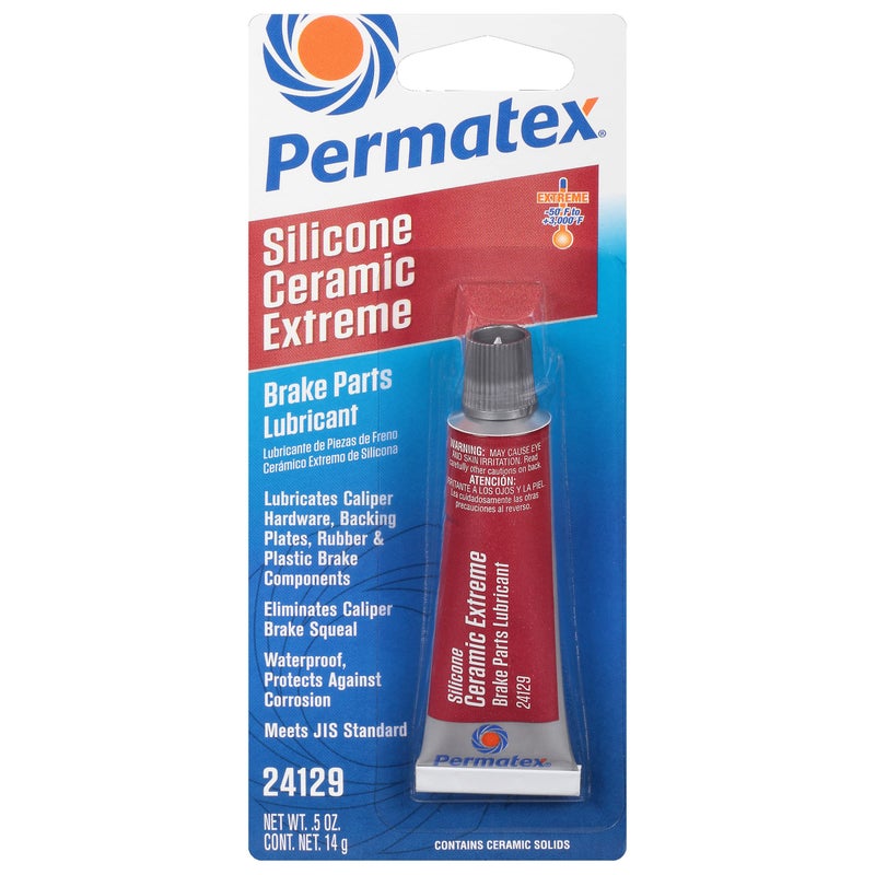 Permatex زيت تشحيم أجزاء المكابح السيليكوني الشديد من بيرماتكس 24129، 0.5 أونصة سائلة. - Image 5