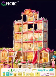 Pink - 5 Storeys 14 Rooms 3 Balcony