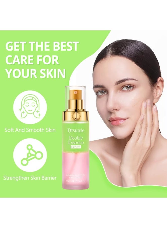 ديسوني سيروم ديسوني دبل اسنس 100 مل لبشرة ناعمة وتقوية حاجز البشرة وتفتيح وإشراق شباب البشرة - Image 4