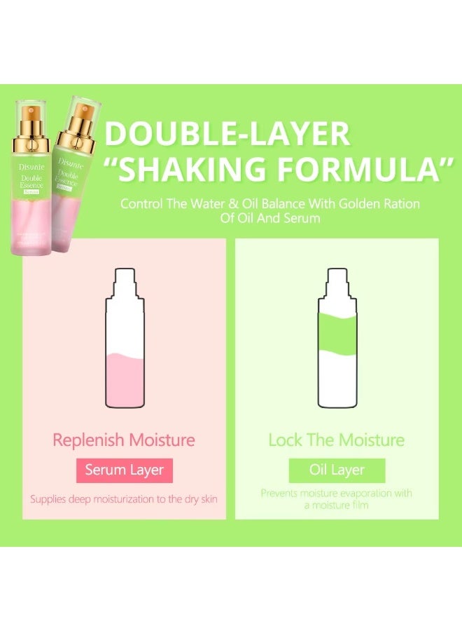 ديسوني سيروم ديسوني دبل اسنس 100 مل لبشرة ناعمة وتقوية حاجز البشرة وتفتيح وإشراق شباب البشرة - Image 2