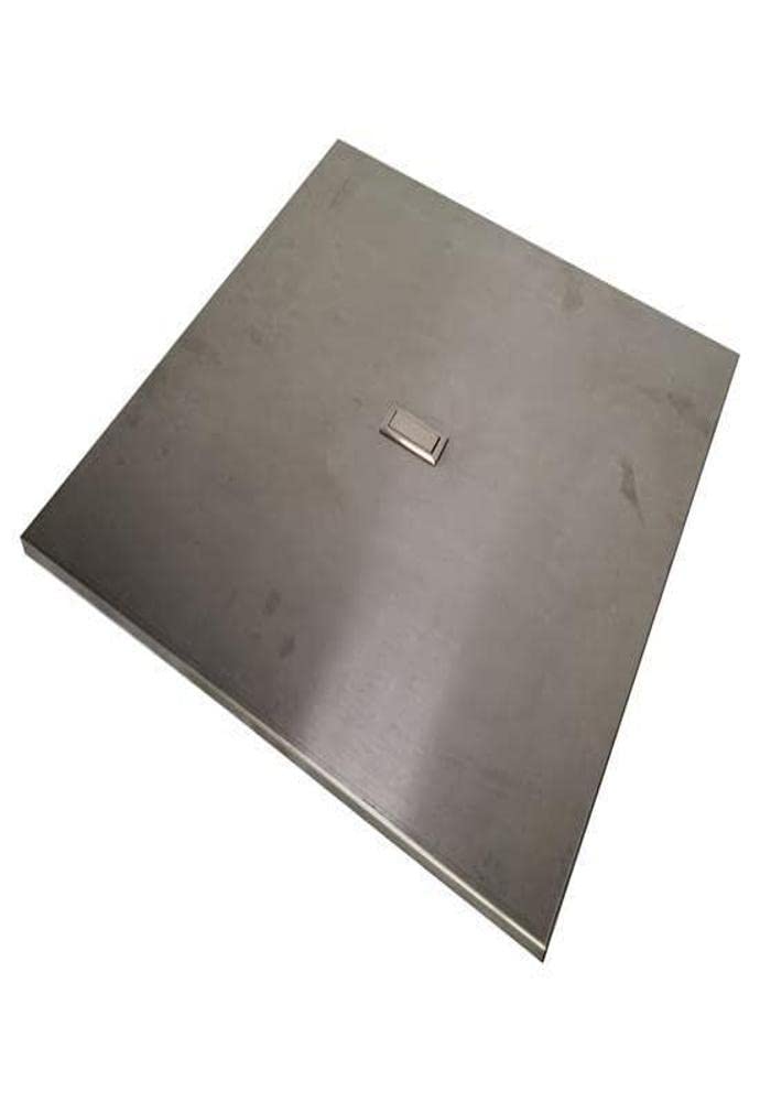 SereneLife Propane Gas Fire Pit Table Fire Pan Cover Replacement Part - Used Model Number: SLFPX45 SLFPX69