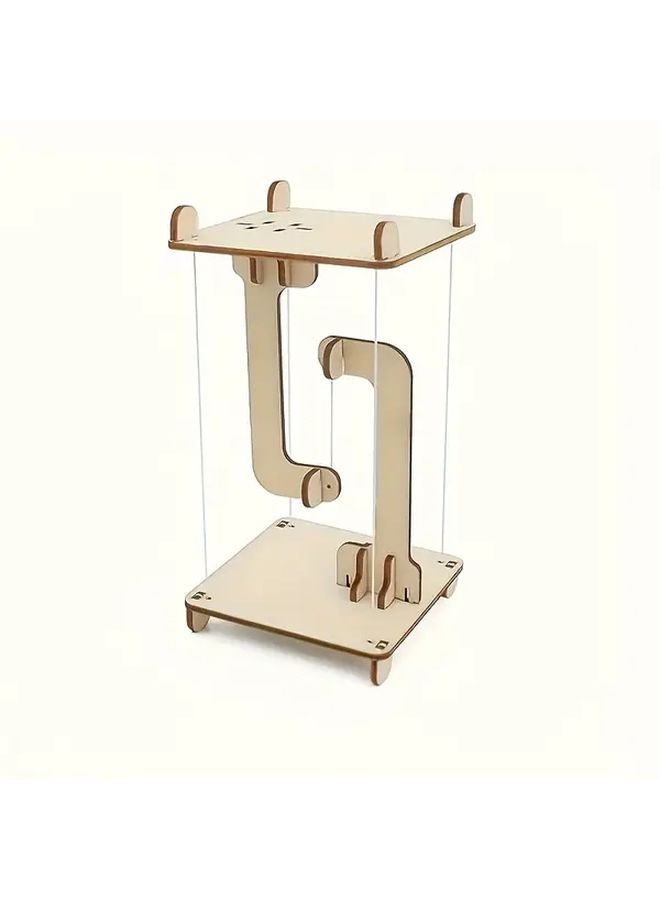 Creative Structure Tension DIY Wooden Science Craft Kit Mini - Image 4