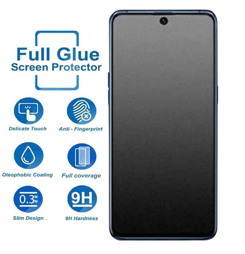 FabeKee Matte Screen Protector Compatible With OnePlus Nord ce5 (1 Pack), Tempered Glass film Anti-Glare & Anti-Fingerprint, Case Friendly -Smooth as Silk - Image 5