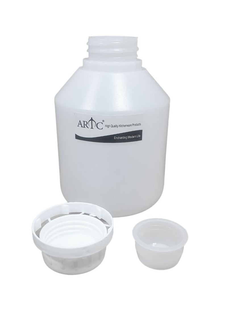 ARTC ARTC 3 Pieces Food Grade Leakproof Natural Color Plastic Bottle For Liquid And Perfume Storage  - Image 5